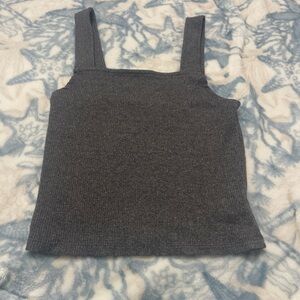 American Eagle Outfitters Charcoal Tank Top